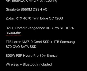 Guys is this bronze power supply a bad combination with the rest of the build?
