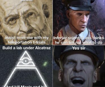 “F***ing Illuminati.”