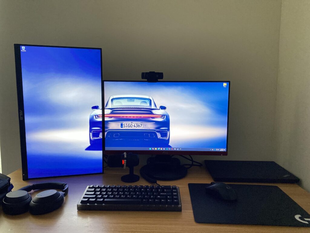 Moving my desktop to the floor was probably my best decision, almost endgame