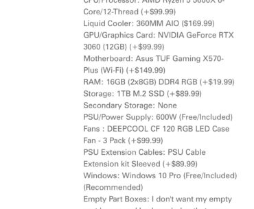 how is my pc build?