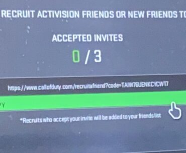 Recruit a friend.