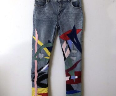 Cyberpunk inspired jeans