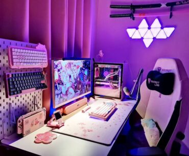 My Work/Gaming setup.💕