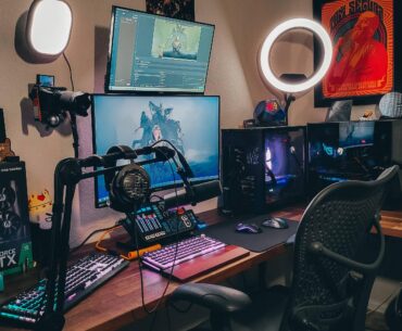 Dual PC Streaming battlestation