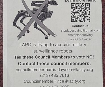 Flyer found in Los Angeles