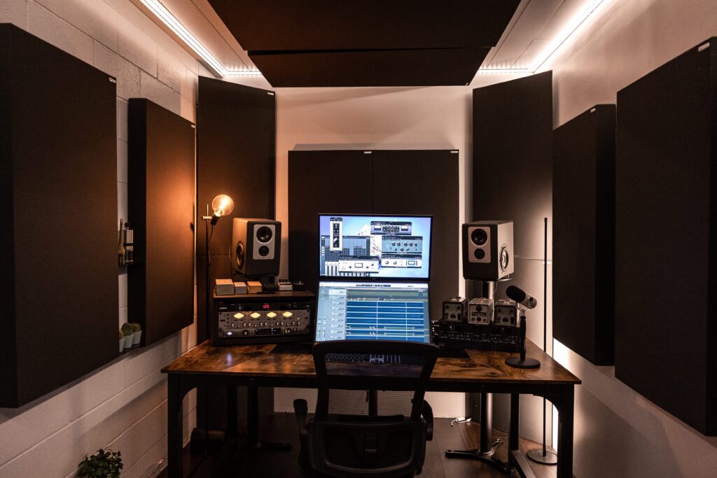 New music studio we built. excited for the new journey.