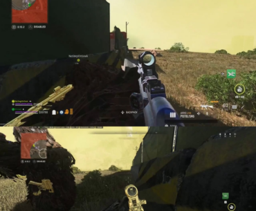 UAV Pings show on Teammate's map (bottom), but not mine (top)