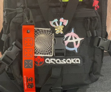 Decorated my backpack a little.
