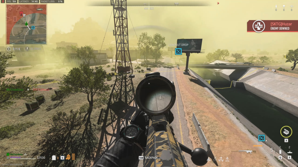 Just hit one of best ever snipes