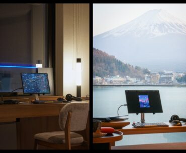 One station at four locations.
