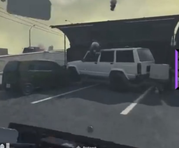 TIL that you can hit someone through the driver’s window with a riot shield.