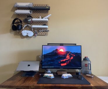 Two years of building my setup and I still feel like I could change a lot of things, cable management needs a little bit of management
