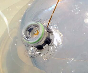 Robot injected in the skull spreads its tentacles to monitor the brain