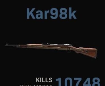 Didn't realize how much ive been using the kar its not even my favorite sniper damn