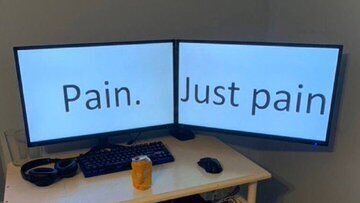 Simple battle station speaks loudest