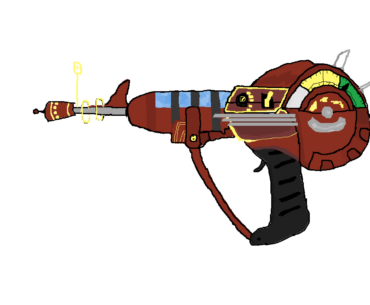 my raygun drawing