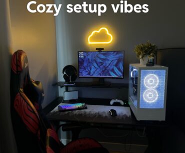 My setup at age 14( I’m outside all the time don’t say touch grass lmfao)