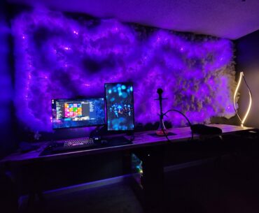 The station at night, any leads on good under desk led?