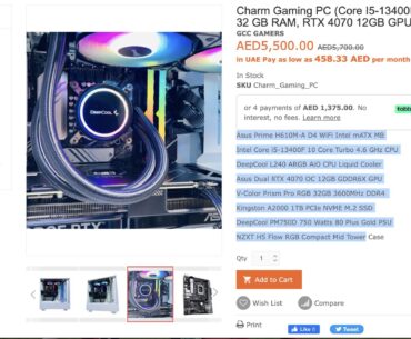 Guys what do you think of this pc ?