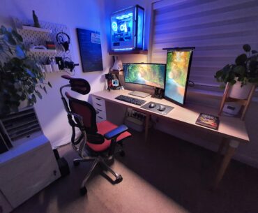 From a pre-built 1050mini to my own 3080Ti. I knew so little about PCs, I used a VGA cable so my 1050 sat around doing nothing for 4 years before someone told me...