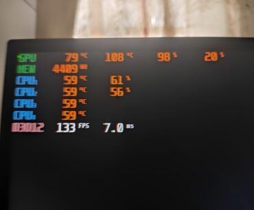 Query regarding GPU temperature