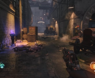 Funny glitch where the intro cutscene played over gameplay
