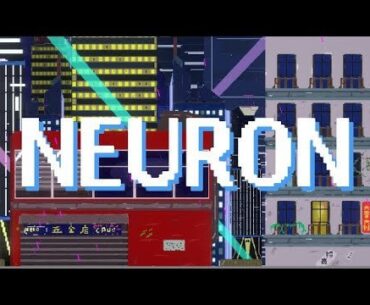 I created a cyberpunk game -- Neuron!