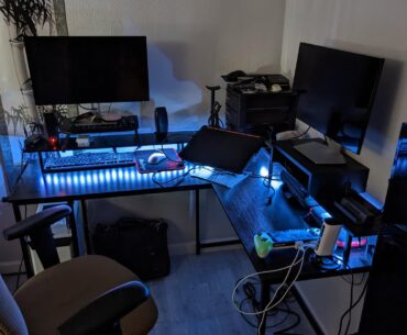 My new battlestation setup