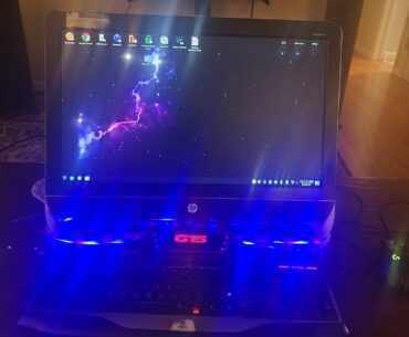 Picked up this old all in one at a yard sale for 20 bucks! Sellers on eBay have them up with no hdd/os for 75 pretax. Gave the apu (e2-2000) some fresh thermal paste, and the hdd was in pre failure so it got a 2.5" ssd I had laying around and Linux Q4OS. Hooked up to the sound system with an old DAC