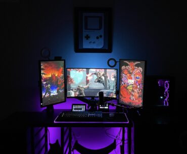 Newly single + my own apartment = time to go all in on the battlestation