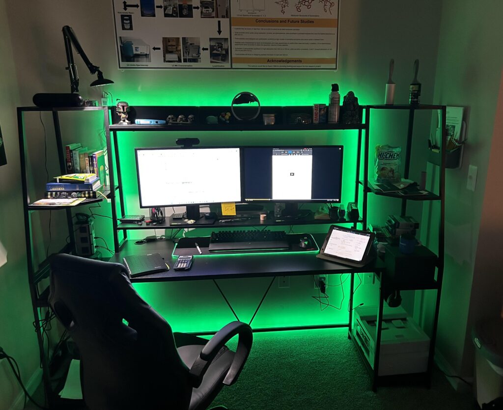Rate my gaming/school/work setup 1-10