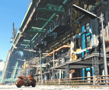Cyberpunk City I Made in Fallout 4!