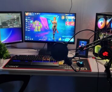 My complete battle station from South Korea. Just finished it for this picture.
