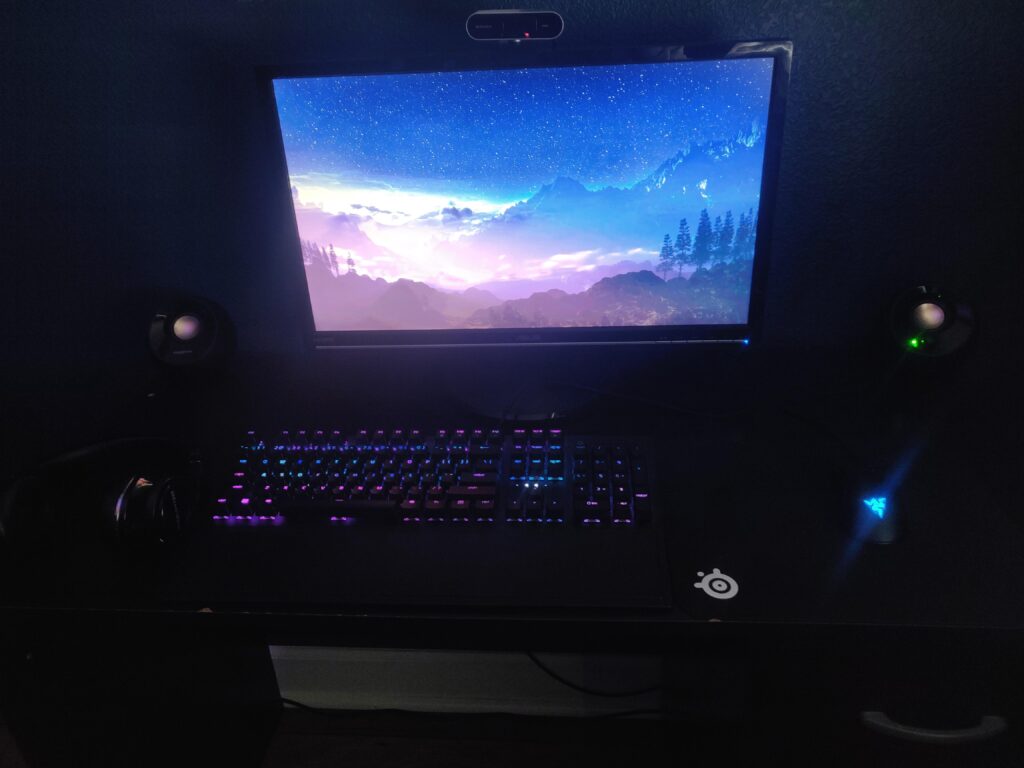 My desk setup (please give as much advice as possible)