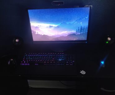 My desk setup (please give as much advice as possible)