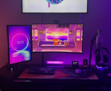 I know people may think it’s too much RGB but i love pretty lights
