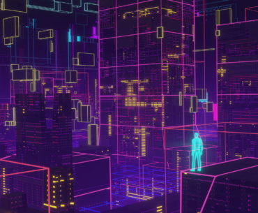 Trying to visualize the realm of Cyberspace from classic cyberpunk fiction