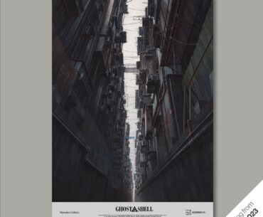 New official posters of Ghost in the Shell background artwork!