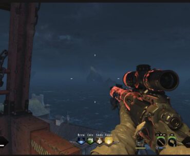 Is it just me or is that a light on the mountains???
