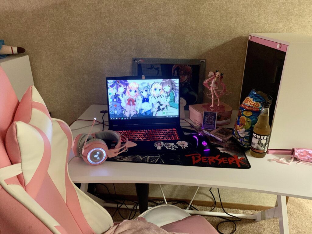 My WFH set up be looking better than my battle station. Also there’s NOTHING inside that pc case >.>