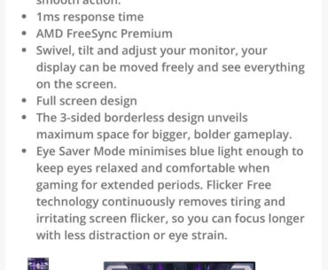 Hi everyone, I’m looking to buy a new monitor and I would like to hear your opinions on what you think is the best option between these three monitors. I’m planning to use the monitor for both gaming and studying , so I’m looking for something that can perform well in both.