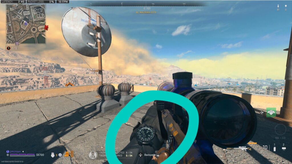Fun fact: Alejandro’s BP skin has a functional wristwatch, brings back wz1 memories