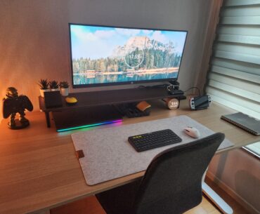 A work in progress. My first setup!