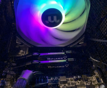 My cpu fan sticker isn’t centered