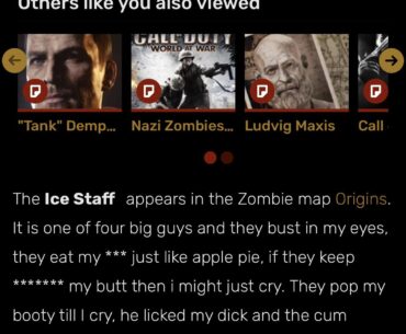 Anyone else see this on the ice staff page in the wiki?