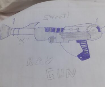 Drew Ray gun after studying science lol