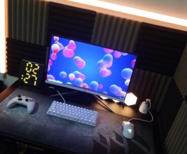 Finished cleaning the setup