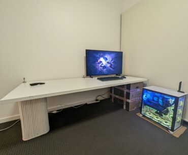 Anyone using a door as a desk?