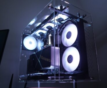 I really wanted a PC that looked timeless and elegant and so I built a custom PC case by hand to capture just that! Would love to know what you think about the design!