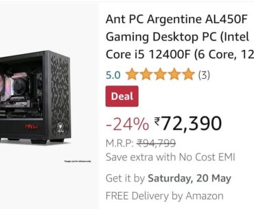 Is this worth buying at 72k? prebuilt